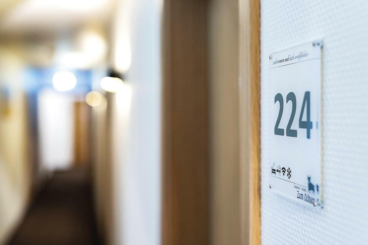 Gasthof - Hotel Zum Ochsen Gmbh Berghulen Zewnętrze zdjęcie